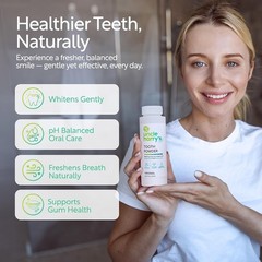 Natural Tooth Powder for Fresh Breath & Whitening