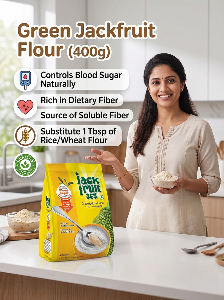 Jackfruit365 Green Jackfruit Flour – 400g