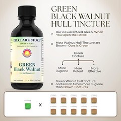 Extra Strength Wild-Harvested Black Walnut Tincture – 2 fl. oz Detox Solution
