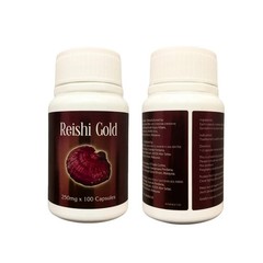 Gano Excel Reishi Gold Ganoderma Lucidum Reishi Mushroom 100 Capsules