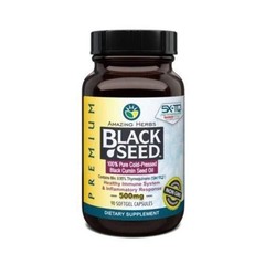 Amazing Herbs Premium Black Seed Oil 500 mg – 90 Softgels