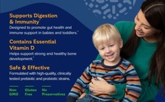 Biostime Baby Vitamin D & Colic Probiotic Drops for Newborns to 3 Years Old 32 s