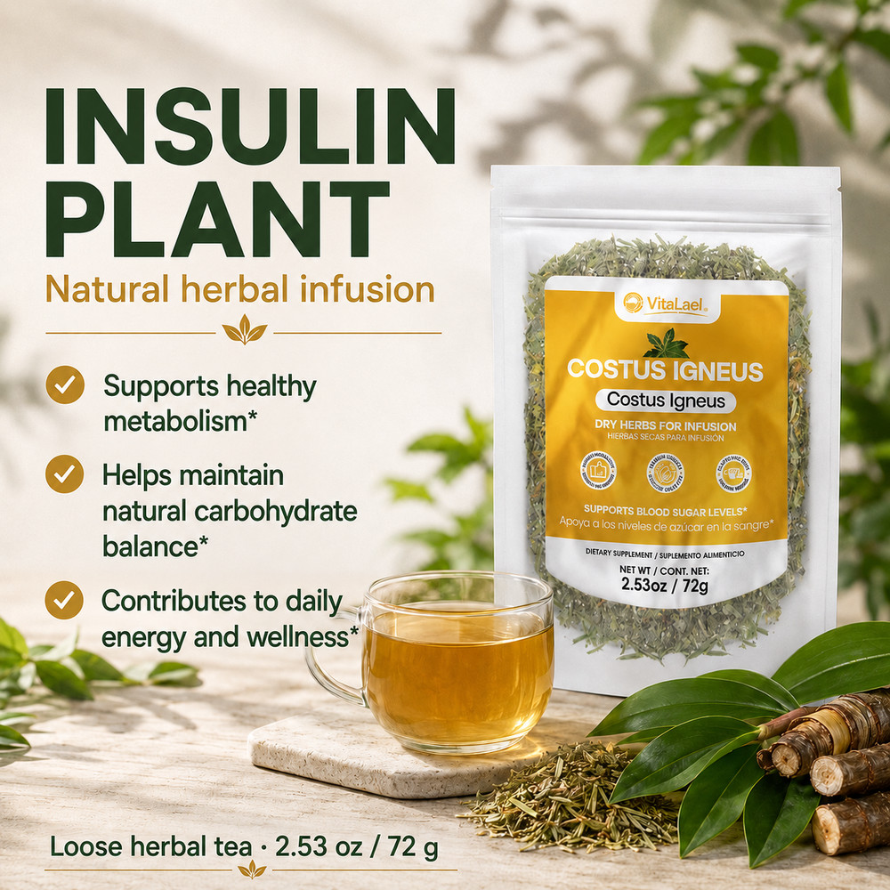 Costus Igneus Insulin Plant planta de insulina Tea – blood sugar regulation*