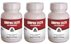 AMPRO 2020 Enhance immune system & Endurance (3 bottles, 60 cnt)