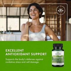 Swanson Sulforaphane – Broccoli Sprout Extract 60 Count (Pack of 1)