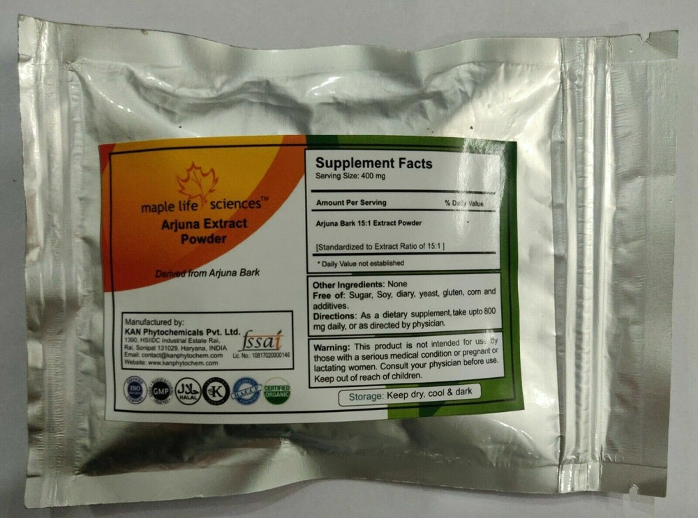 Arjuna (Terminalia Arjuna) 15:1 Extract Powder Pure& high quality