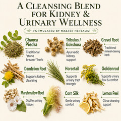 KIDNEY STONE TEA – designed to slowly dissolve kidney stones& improve urine flow
