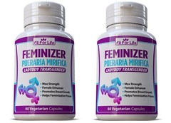 Pueraria Mirifica 5000mg Breast Growth Female Enlargement Bust Enhancer 2 PACK
