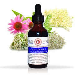 Cough, Cold, & Sinus Congestion Herbal Tincture – First Aid for Colds