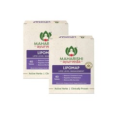 Maharishi Lipomap 2 x 40 Tablets – Supports Healthy Cholesterol Levels q015