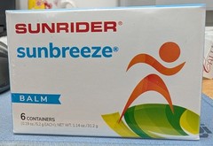 1 Bottle Sunrider SunBreeze Essential Oil Balm Pain Relief Muscle Ache Menthol