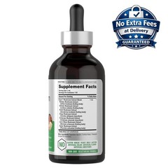 7 Mushroom Extract Complex Liquid Drops 4 oz (118 mL) Non-GMO Gluten Free