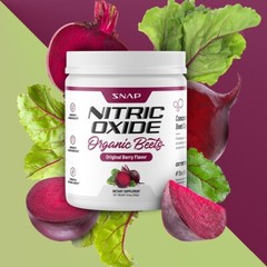 Mixed Berry Organic Powder Beets Nitric Oxide Booster Circulation Superfood Jar