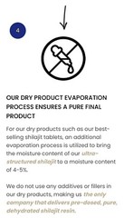 BASED Supplements SHILAJIT – 60 Resin pieces – 3rd party tested – Mens Health