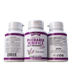 Pueraria Mirfica PLUS Fenugreek 60 PILLS 500mg SUPPLEMENT