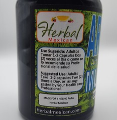 Artemisa hierba 100 Capsulas ,artemisia vulgaris, Mugwort herbal capsules 900mg
