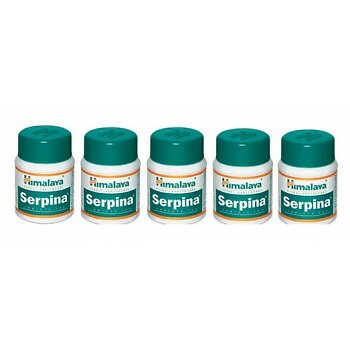 5 Bottles X Himalaya SERPINA Tablets (100 tabs) Each FREE SHIP