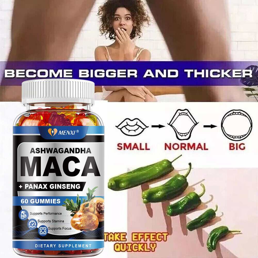 Maca Vital Boost XL Male Gummies Booster & Thicker Last Longer Stronger Bigger