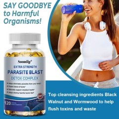 Parasite Blast Detox Body Cleanse Complex Anti- PARASITE Support