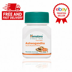 Himalayan Ashwagandha 60 Tabs Buy 3 Get 1 FreeUSA Stres Relief Herbal Supplement