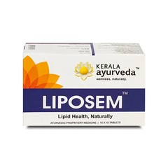 Kerala Ayurveda Liposem 100 Tablets | Metabolic Wellness Support | FREE SHIPPING