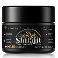 Pure 100% Himalayan Shilajit, Soft Resin, Organic, Extremely Potent, Fulvic Acid