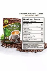 Moringa Herbal Coffee + Medi Mushroom Coffee 2 Full Size Bags Energy Focus Detox