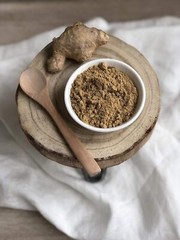 Organic Ground Ginger Root Powder Spice Non GMO Certified Gluten Free 1 lb Bag