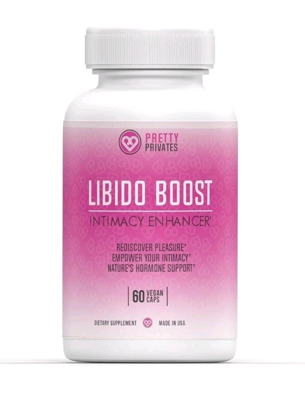 Pretty Privates Libido Boost Intimacy Enhancer 60 Capsules Exp 03/2027