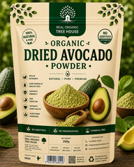 Dried Avocado Powder | Avocado Fruit Powder | Premium Food Ingredient|Food Grade