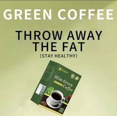 Slim Green Coffee with Ganoderma/ Baja De Peso Con Café De Ganoderma