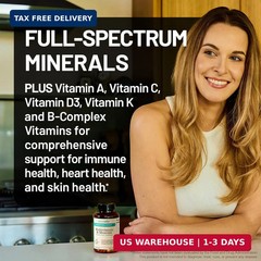 NatureWise Multivitamin for Women + Stress Support with Organic Whole Foods & Na