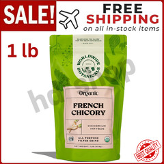 Chicory Root Roasted Granules, 1 Pound, Chicory Coffee (Inulin, Prebiotic Dietar