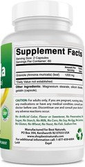 Best Naturals Graviola Capsules Annona Muricata, 600 mg, 120 Count