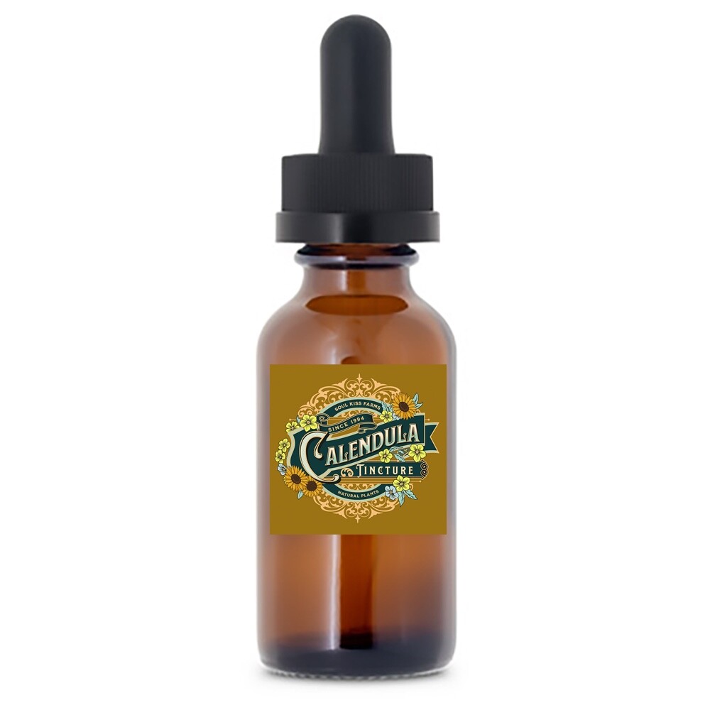 Calendula Extract 2oz Calendula Tincture Infections Skin Cleanses Blood USA