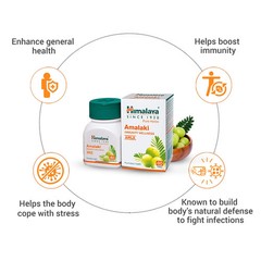 AMALAKI HIMALAYA 60 Tabs Herbal IMMUNITY SUPPLIMENT Buy 2 Get 1 Fast USA Ship