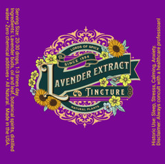 Lavender Extract Lavender Tincture RELAX – CALM – SLEEP – Made in the USA