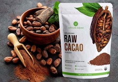 Antler Farms – 100% Pure Organic Raw Cacao Powder, 40 servings, 200g -…