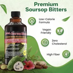 Organic Soursop Bitters, 16 fl oz/-