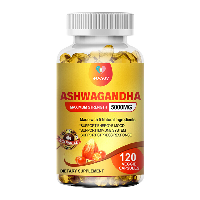Ashwagandha Supplements Extra Strength Ashwagandha Capsules with 5000mg, 120 ct