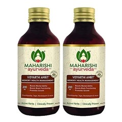 Maharishi Ayurveda Vidyarthi Amrit 200ml x2 Herbal Brain Support Free Shipping