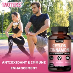 Ceylon Cinnamon Capsules 3600mg Maximum Highest Potency Blood Sugar Support usa