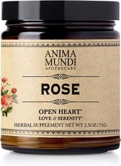 Anima Mundi Apothecary Rose Open Heart Love & Serenity Herbal Supplement 2.5 oz