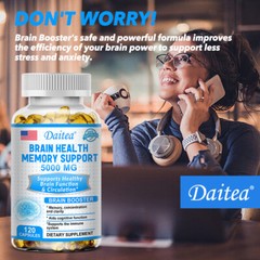 BRAIN HEALTH MEMORY SUPPORT SUPPLEMENT – 120 CAPSUELS