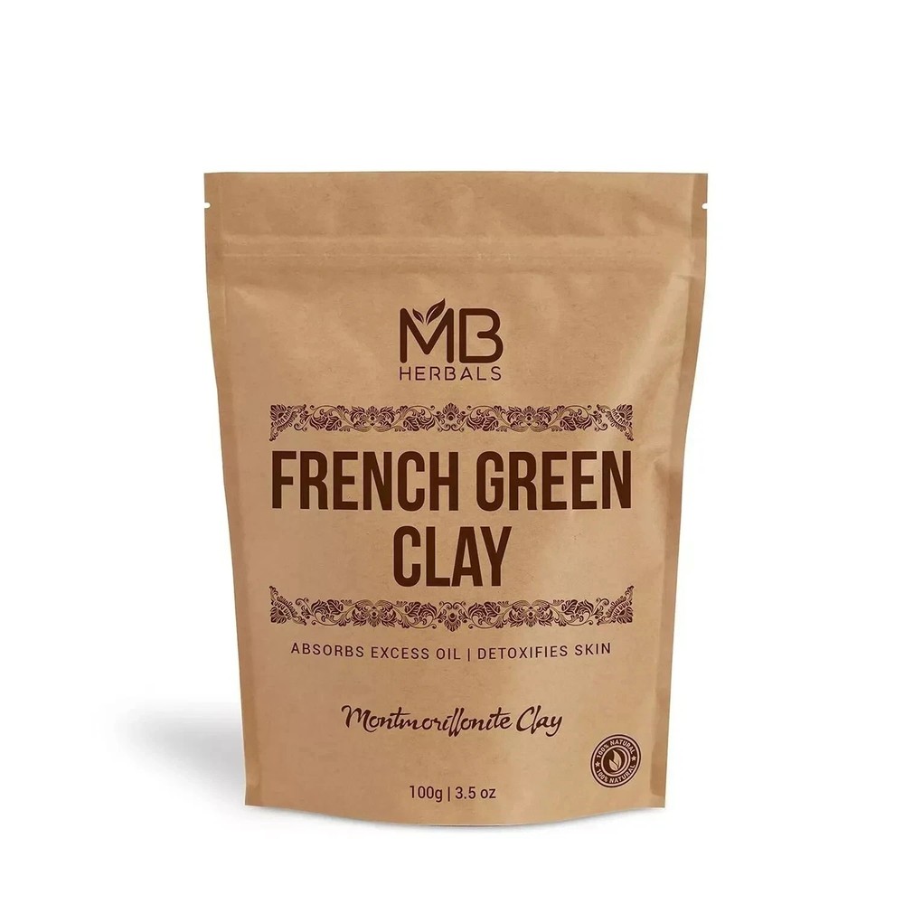 MB Herbals French Green Clay Powder 100g