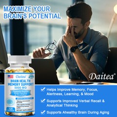 BRAIN HEALTH MEMORY SUPPORT SUPPLEMENT – 120 CAPSUELS