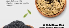 Black Cumin Seeds – USDA Certified Organic Nigella Sativa – Kalonji for Baking,