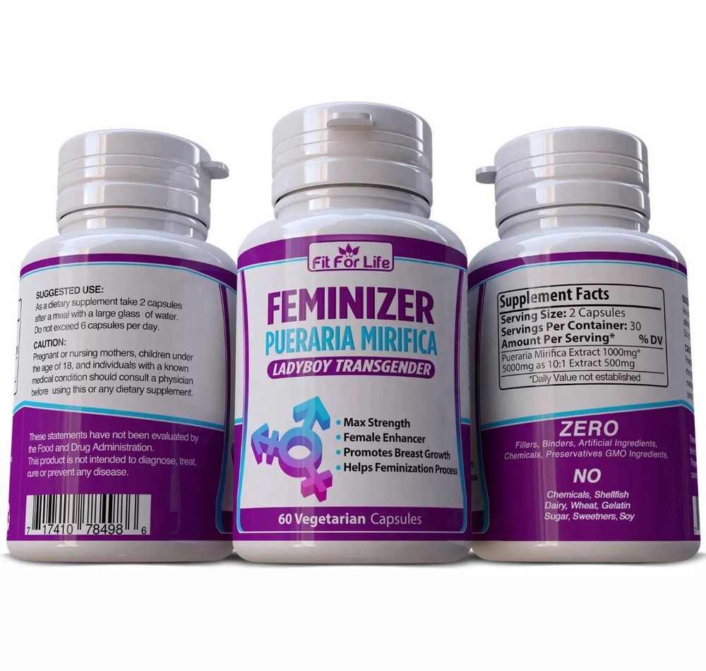 Pure PUERARIA MIRIFICA Woman Supplement Enhancement Breast Growth Female Pills
