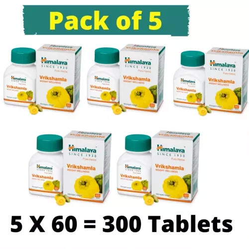 Himalaya Vrikshamla Weight Management Burn Out Stored Fat 5 Boxes 2026 ExP.