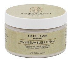 Sister Yoni Magnesium Cream for Sleep and Relaxation 4oz